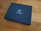 Alpine Swiss Leather Wallet Card Holder In Original Box  Brand New