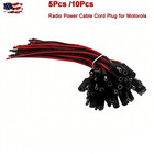 5 10 Pcs Radio Power Cable Cord Plug For Motorola Gm Xpr Xtl Cdm Cm Maxtrac