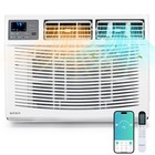 18000 Btu Window Air Conditioner With Remote  Wifi Ac Unit   Heater Combo  230v