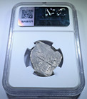 Ngc 1678-82 Joanna Shipwreck Mexico Oml 4 Reales Genuine 1600 s Spanish Cob Coin