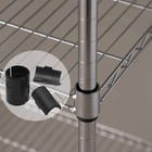 40 Pack Wire Shelf Shelving Lock Clips Pairs Sleeves Replacement For Alera Metro
