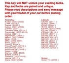 Toyota Alloy Wheel Lock Set Genuine Oem  short Ones  With 2 Keys  W crown Logo
