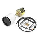 0-140 Psi 2   52mm 7 Color Led Digital Oil Pressure Gauge Meter W  Sensor