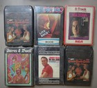 Lot Of 32 Rock-blues 8 Track Tapes   2 Grt Head Cleaners-14 Nos Sealed Tapes