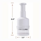 Vegetable Fruit Salad Onion Garlic Food Hand Chopper Cutter Slicer Peeler Dicer