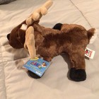 Ganz Hm375 Stuffed Webkinz Moose Plush Brown With Tag With Code
