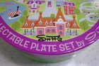 Disneyland 50th Anniversary 5 Lands Collectible 5 Plate Set Shag Hand Signed New
