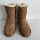 Uggs Bailey Bow Boots  Women   s Size 10 Chestnut Color