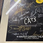 Cats Americas Broadway Poster Musical Cast Signed Winter Garden Theater 14x22