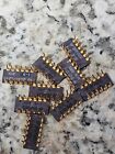 Lot 9x Rare Hewlett-packard Qdsp-2273 Yellow Intelligent Led Display 12-pin