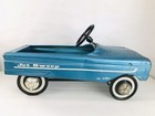 Amf Vintage 1960s Blue Pearl Jet Sweep 501 Pedal Car Original Rare