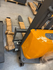 Apollolift Used 3300lbs Semi Electric Straddle Pallet Stacker 118  Lift Stacker