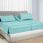 Split King cal King Sheets Set For Adjustable Mattresses - 1800 Thread Count 