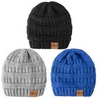 Baby Kids Winter Warm Hats Infant Toddler Children Beanie Knit Cap Girls Boys