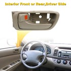 Door Handle Inside Interior Beige Lh Left Driver Side For 2002-2006 Toyota Camry