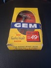 Vintage Gem Feather Weight Razor 50th Anniversary 