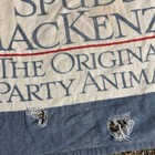 Vintage Spuds Mackenzie Beach Towel Thrashed Bud Light Beer Party Animal