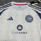 Chicago Fire Fc Jersey Womens Small Sky Blue Away Kit Mls Soccer 2024 Season New