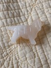Hand Carved Onyx Stone Cocker Spaniel  Dog Figurine  