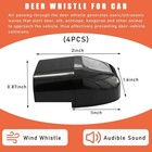 4 Pcs Deer Whistles For Car  Automotive Deer Warning Whistle Devices  Animal War