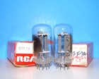 6gf7a Nos 2 Rca Radio Audio Amplifier Vintage Vacuum Tubes Valves Tested 6gf7