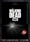 2016 Carl Yellow Shadow Portrait The Walking Dead Card Trader Digital Card