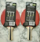 Eastpoint Ping Pong Paddle Sets - Choose 2 Player Table Tennis Black
