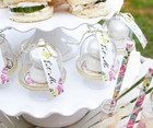 24 X Mini Cake Domes Alice In Wonderland Tea Party Decorations Set Whimsical Par