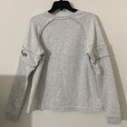 Nhl Vgk Vegas Golden Knights Women   s Pullover Sweater M Gray Logo Spell Out