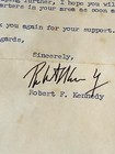 Robert F  Kennedy Signed Letter From May 27th  1968 Campaign For President 