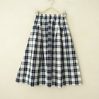 Itoka Cotton Tuck Skirt  M  free Size   sk2-2512-164   80a62 