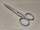 Vintage Antique German Sewing Scissors Stahl Geschmiedet Inter Buro Tailors