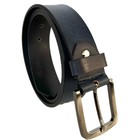 Men s Genuine Buffalo Full Grain Thick Leather Heavy Duty Belt 1 5  Width