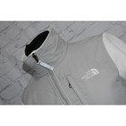 The North Face Fleece Jacket Womens Size Small Full Zip Gray White 