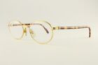 Very Rare Vintage Authentic Cartier 53mm Gold Silver Tortoise Glasses France