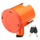 Trailer Coupler Lock Fits 2-5 16 Inch Couplers Heavy Duty Tow Hitch Lock Orange