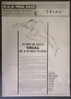 1955 Pressbook Trial Plus Supplement - Glen Ford