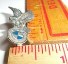 Bmw Pin Vintage Collectible Old German Motorcycle Pinback Biker Vest Memorabilia