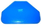  12 Pack  6 Sided Lunch Trays Molded Fiberglass Food Trays 14 X 22 Cobalt Blue