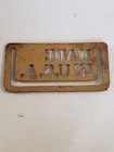 Vintage Solid Brass Bookmark