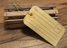 Vintage 1960s Florida Souvenir Mini Orange Crate Mailer Unused With Label