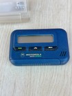 Vintage Motorola Bravo Express Pager Blue W Clear Clip 90s Retro Not Tested