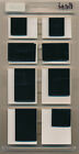 Prinz Scott Stamp Mount Assortment - Black  Pack Of 160  8 Sizes 20 Each  Precut