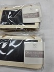 40 Pack Mini Hanging Chalk Board Blackboard Message Boards Sign