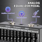     strich Guitar Bass Equalizer 10 Band Eq Pedal 31 25hz-16khz   12db Gain       