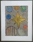 Ink   Pencil Drawing Art Abstract 9x12  Original Doodle Signed Hand Drawn Matted