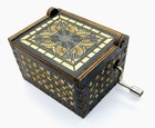 Harry Potter Music Box Wooden Platform 9 3 4 Hand-cranked Theme  perfect Gift  