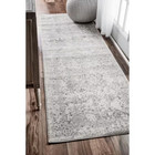 Odell Distressed Persian Ivory 2 Ft  X 6 Ft  Runner Rug