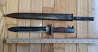 Span Am War Or Wwi U s  Rifle Bayonet 1898 W  Metal Scabbard   modified Knife  