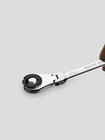 14mm Metric Flex-head Gear Wrench  Ratcheting Fix Combination Spanner